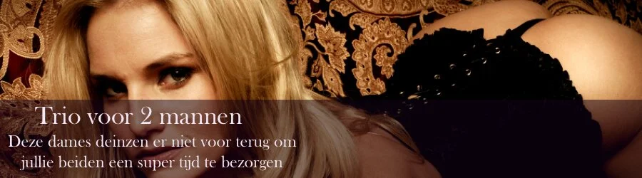 Trio voor 2 mannen